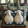 Cottage Garden Sheep Quilted Tote 🐑🌼